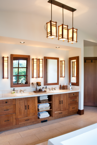 Bathroom smart lighting installation by Graytek in Vancouver
